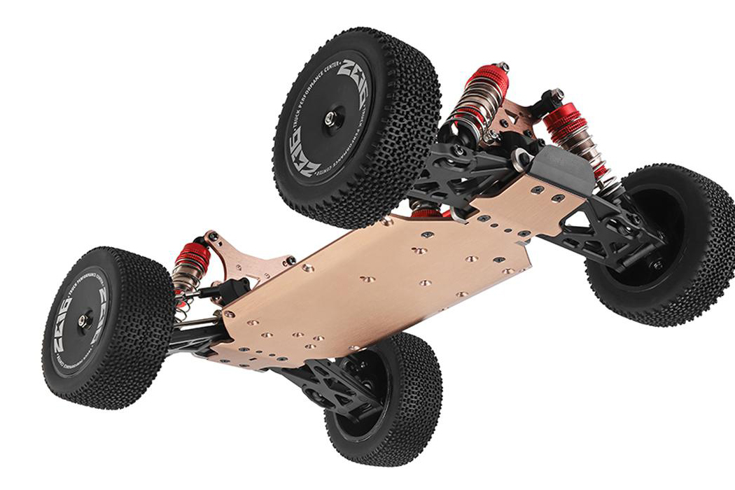 фото Машинка на радиоуправлении 1:14 багги WL Toys 144001 4WD (зеленый)