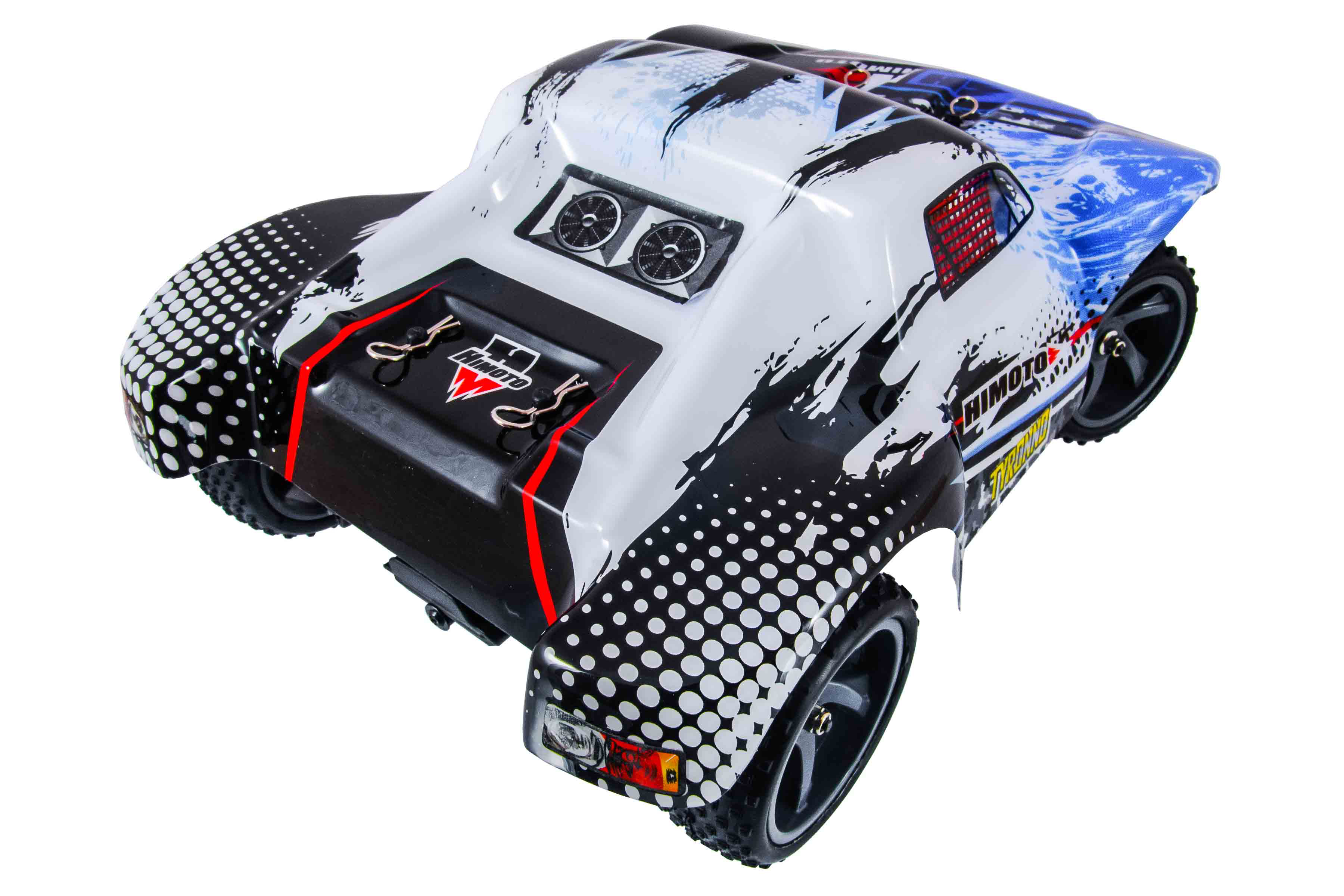 фото Радиоуправляемая модель раллийного шорт-корса 1:18 Himoto Tyronno E18SC Brushed (белый)