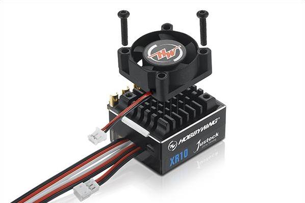 фото Сенсорный регулятор хода HOBBYWING XERUN XR10 JUSTOCK 60A 2-3S для автомоделей