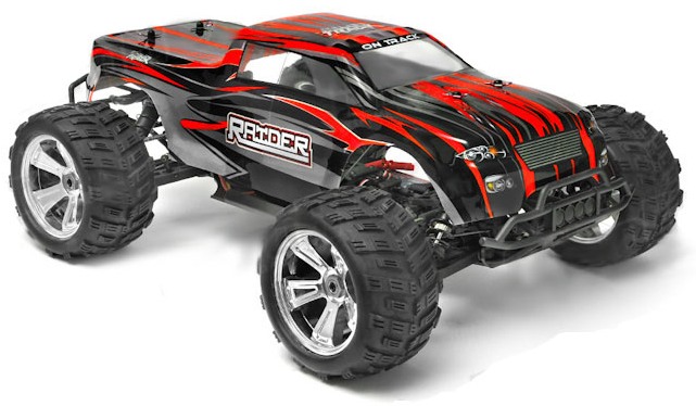 фото Радиоуправляемая модель Монстр 1:8 Himoto Raider MegaE8MTL Brushless (красный)