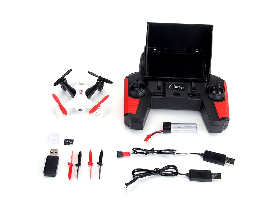 фото Квадрокоптер радиоуправляемый WL Toys Q242G с FPV системой 5.8ГГц фото Квадрокоптер радиоуправляемый WL Toys Q242G с FPV системой 5.8ГГц