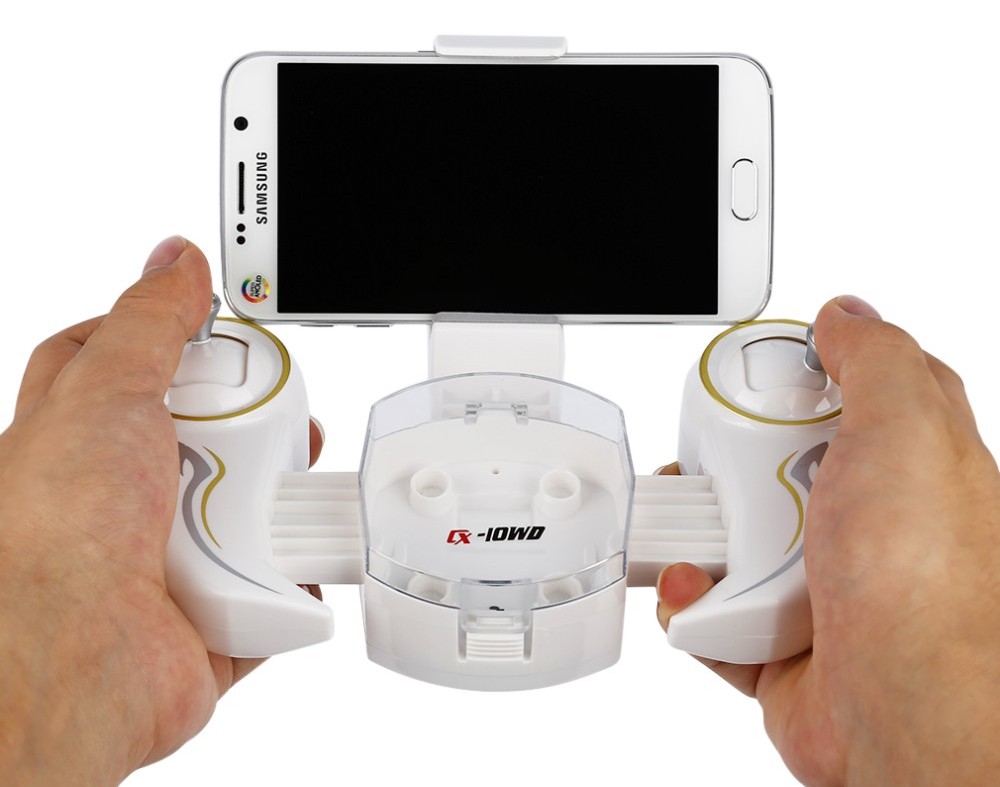 фото Квадрокоптер нано р/у Cheerson CX-10WD-TX с камерой Wi-Fi (розовый)