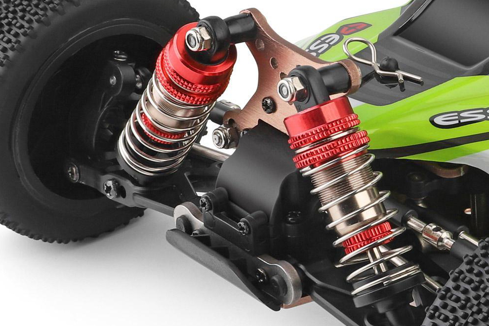 фото Машинка на радиоуправлении 1:14 багги WL Toys 144001 4WD (зеленый)