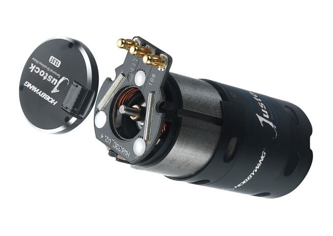фото Мотор сенсорный HOBBYWING XERUN JUSTOCK 3650 10.5T 3500KV G2 для автомоделей
