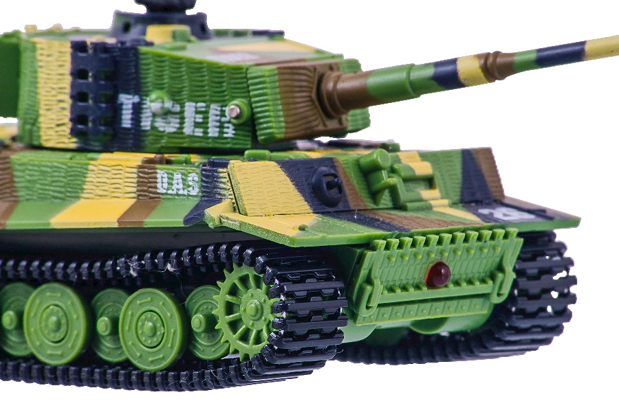 фото Танк микро р/у 1:72 Tiger со звуком (хаки зеленый)
