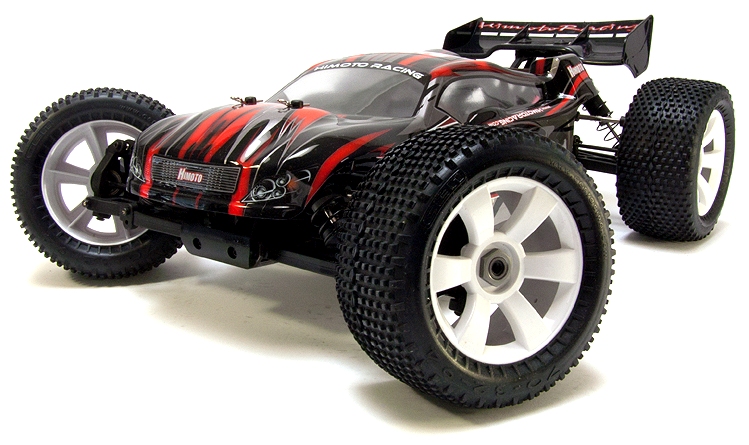 фото Радиоуправляемая модель Трагги 1:8 Himoto Ziege MegaE8XTL Brushless (красный)