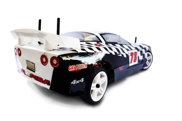 фото Радиоуправляемая модель Шоссейная 1:10 Himoto NASCADA HI5101 Brushed (белый)