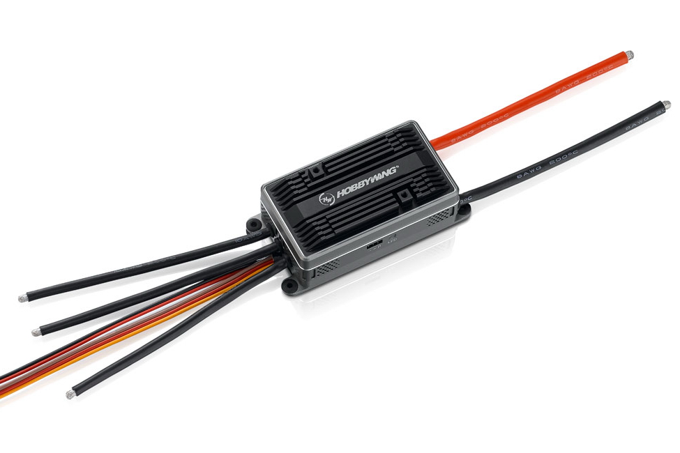 фото Регулятор хода HOBBYWING PLATINUM V4.1 200A HV SBEC 5-14S для авиамоделей