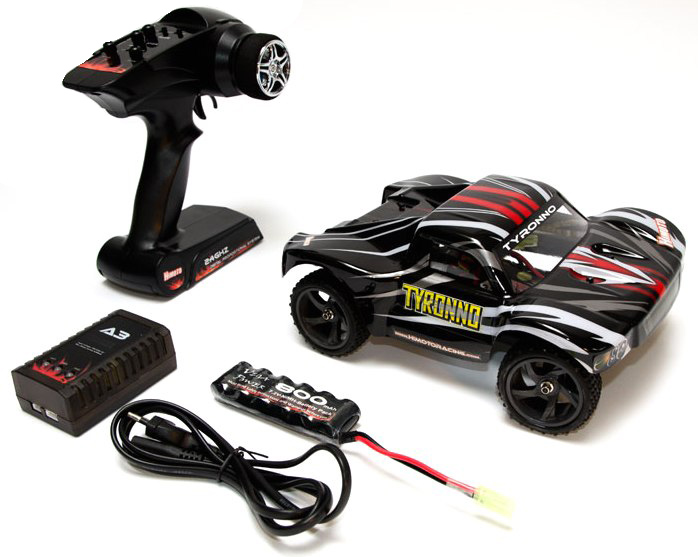 фото Радиоуправляемая модель раллийного шорт-корса 1:18 Himoto Tyronno E18SC Brushed (красный)