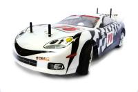 купить Радиоуправляемая модель Шоссейная 1:10 Himoto NASCADA HI5101 Brushed (белый)