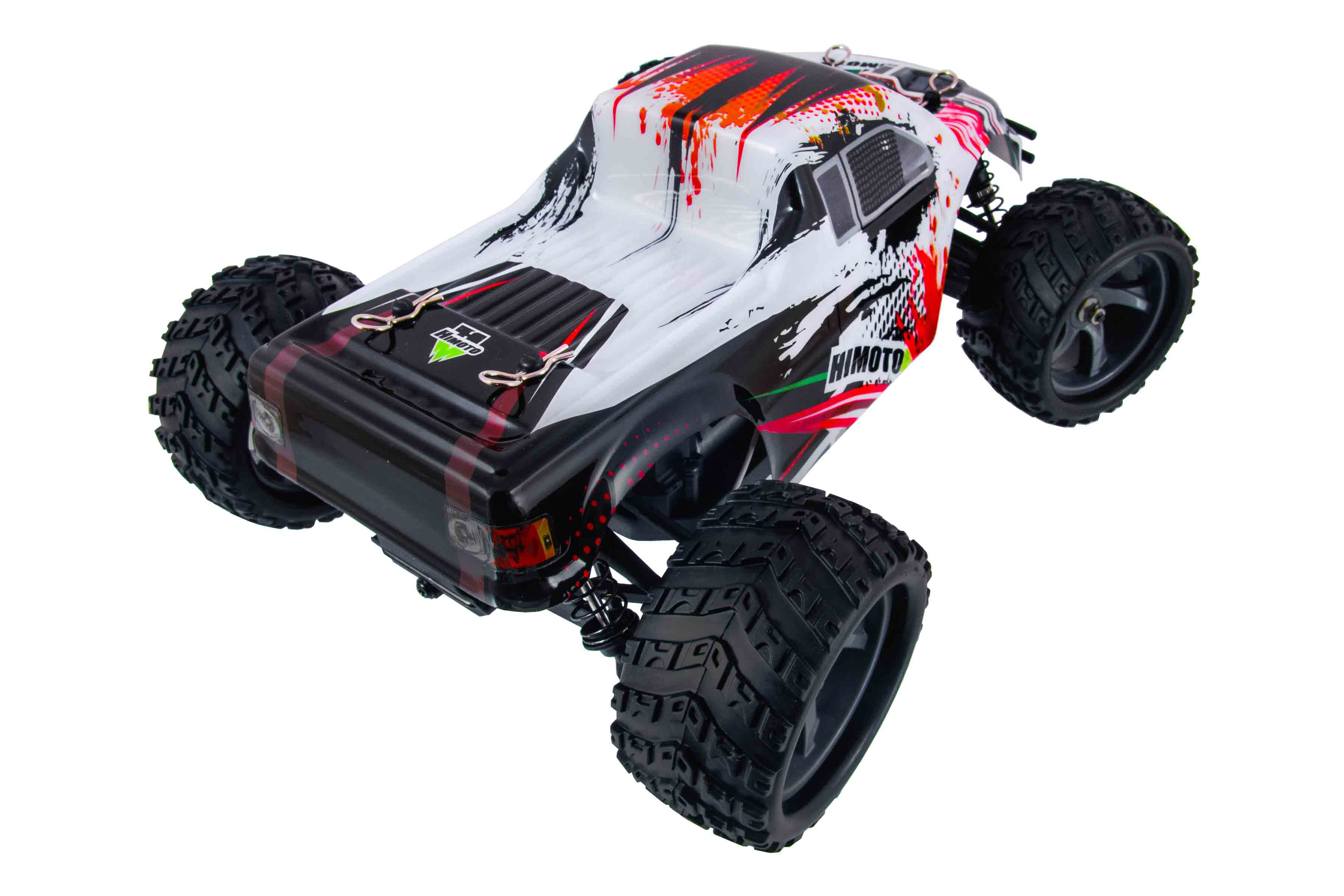 фото Радиоуправляемая модель Монстр 1:18 Himoto Mastadon E18MT Brushed (белый)