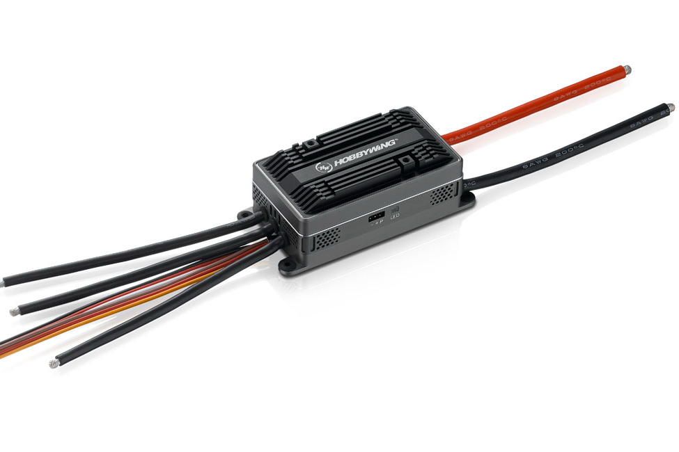 фото Регулятор хода HOBBYWING PLATINUM V4.1 200A HV SBEC 5-14S для авиамоделей