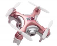 купить Квадрокоптер нано р/у Cheerson CX-10WD-TX с камерой Wi-Fi (розовый)