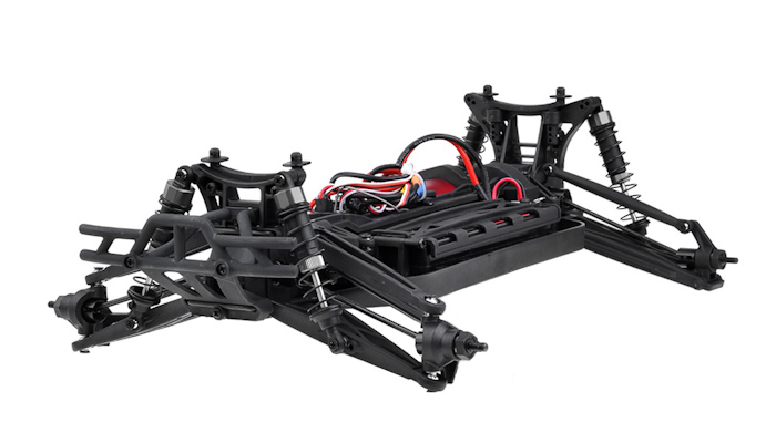 фото Радиоуправляемая модель Трагги 1:10 Himoto Katana E10XT Brushed (черный)