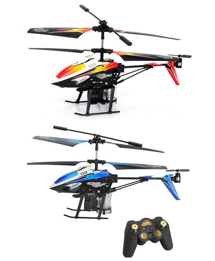 фото Вертолёт на радиоуправлении 3-к WL Toys V319 SPRAY водяная пушка (оранжевый) фото Вертолёт на радиоуправлении 3-к WL Toys V319 SPRAY водяная пушка (оранжевый)