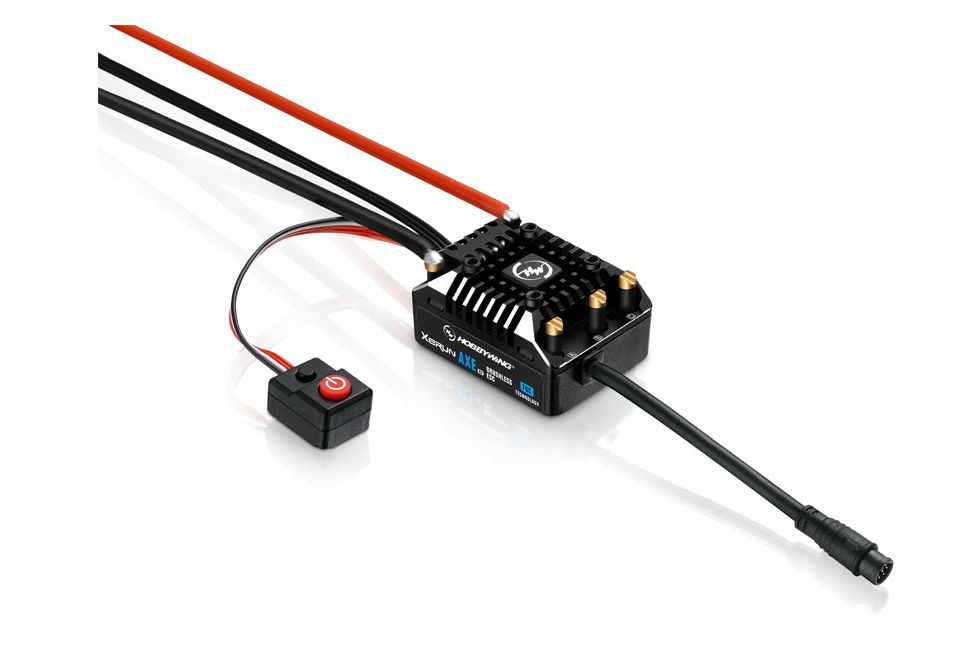 фото Регулятор FOC сенсорный HOBBYWING XERUN AXE R2 80A 2-3S для краулеров