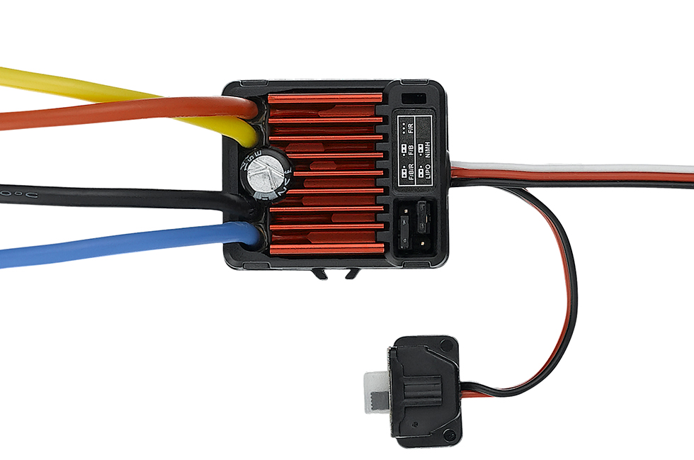 фото Регулятор коллекторный HOBBYWING QUICRUN WP-1060 SBEC 60A для автомоделей