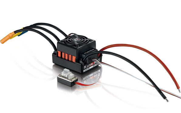 фото Влагозащищённый б/к регулятор хода HOBBYWING QUICRUN WP-10BL60 60A для автомоделей