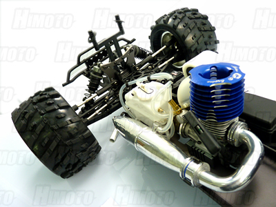 фото Радиоуправляемая модель Монстр 1:8 Himoto Cluster N8MT NITRO (красный)