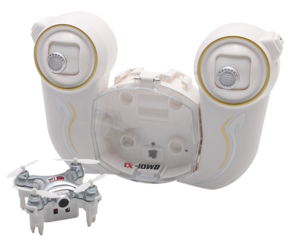 фото Квадрокоптер нано р/у Cheerson CX-10WD-TX с камерой Wi-Fi (розовый)