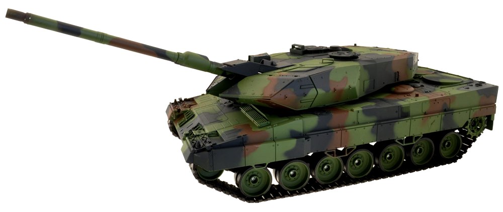 фото Танк р/у 2.4GHz 1:16 Heng Long Leopard II A6 с пневмопушкой и дымом (HL3889-1)