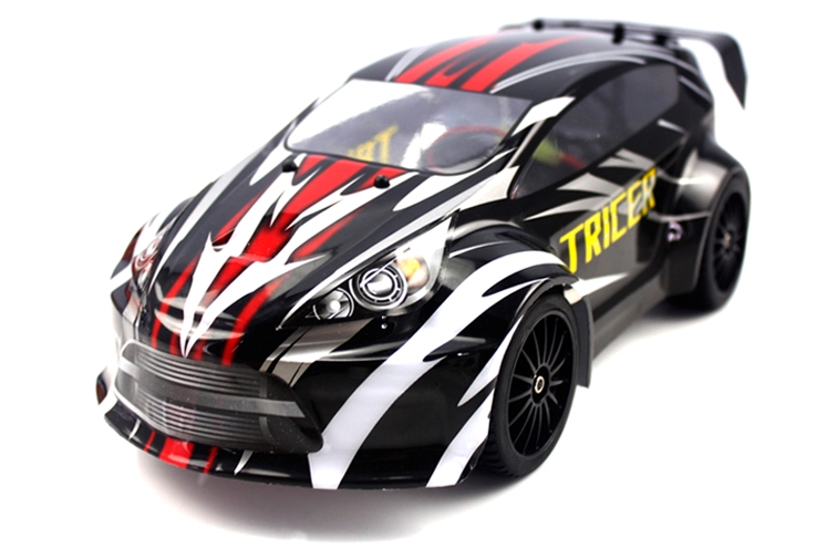 фото Радиоуправляемая модель Шоссейная 1:18 Himoto Tricer E18OR Brushed (черный)