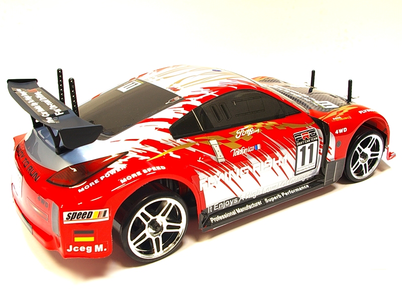 фото Радиоуправляемая модель Дрифт 1:10 Himoto DRIFT TC HI4123BL Brushless (красный)