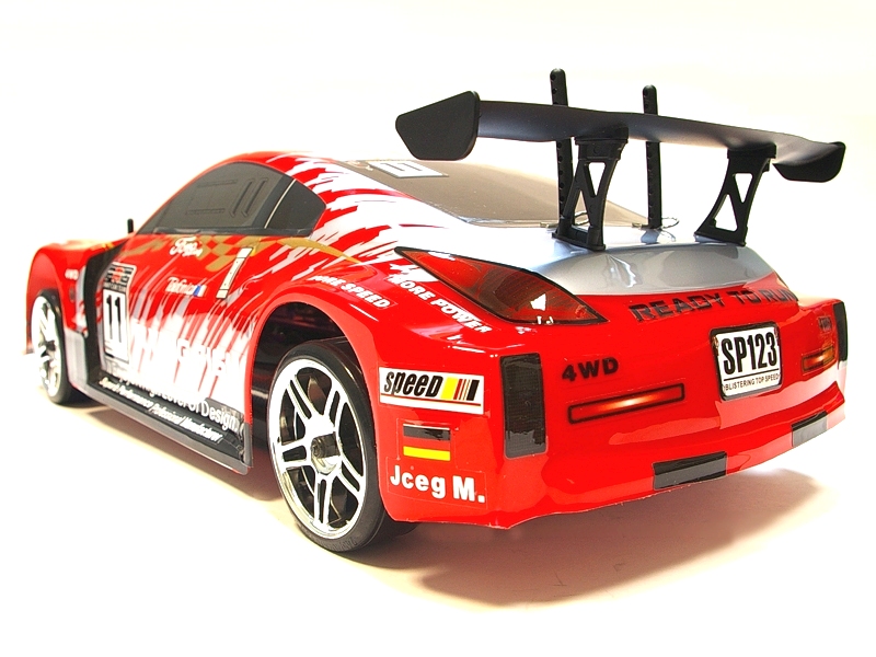 фото Радиоуправляемая модель Дрифт 1:10 Himoto DRIFT TC HI4123BL Brushless (красный)