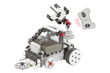 фото Конструктор STEM с пультом HIQ R732 4-в-1 253 детали (луноходы)