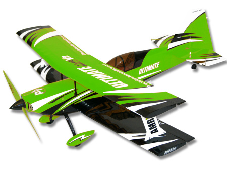 фото Самолёт радиоуправляемый Precision Aerobatics Ultimate AMR 1014мм KIT (зеленый)