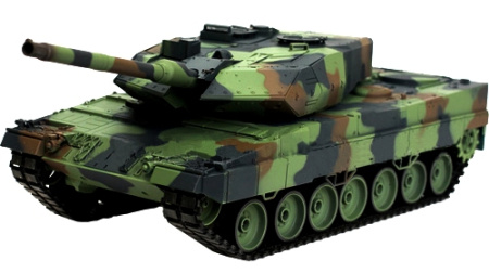 фото Танк р/у 2.4GHz 1:16 Heng Long Leopard II A6 с пневмопушкой и дымом (HL3889-1)