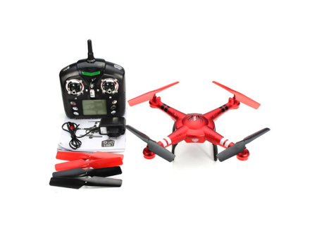 фото Квадрокоптер WL Toys Q222G Spaceship с барометром и FPV системой (красный)