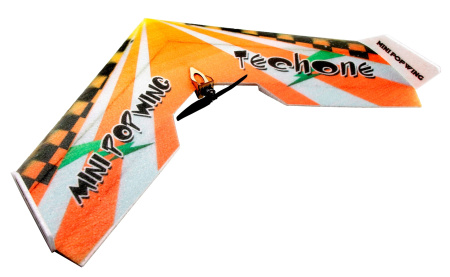 фото Летающее крыло TechOne Mini Popwing 600мм EPP ARF (красный)