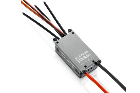 фото Регулятор хода HOBBYWING PLATINUM V4.1 200A HV SBEC 5-14S для авиамоделей