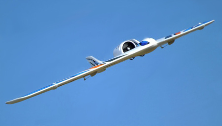 фото Летающее крыло TechOne Neptune EDF 1230мм EPO ARF (синий)