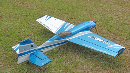 фото Самолёт радиоуправляемый Precision Aerobatics XR-52 1321мм KIT (синий)