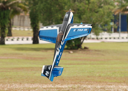 фото Самолёт радиоуправляемый Precision Aerobatics Extra MX 1472мм KIT (синий)