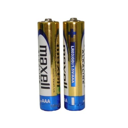 фото Батарейка AAA Maxell Alkaline LR03 в пленке 1шт (2шт в уп.)