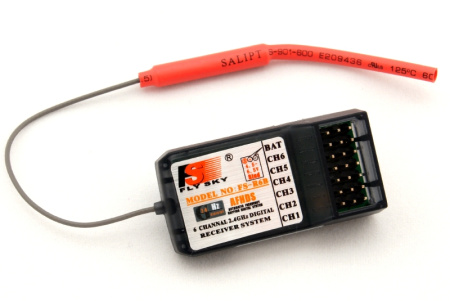 фото Пульт управления 6-канальный FlySky FS-CT6B AFHDS с приёмником R6B