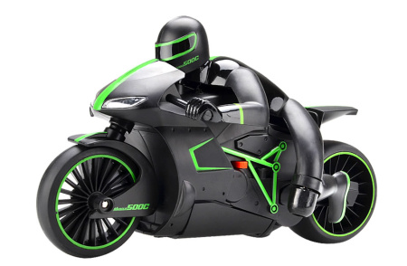 фото Мотоцикл радиоуправляемый 1:12 Crazon 333-MT01 (зеленый)