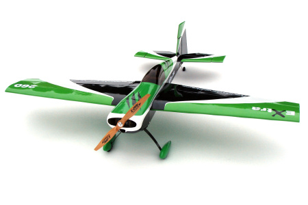 фото Самолёт радиоуправляемый Precision Aerobatics Extra 260 1219мм KIT (зеленый)