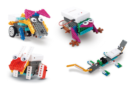 фото Конструктор электронный детский HIQ B711 12-в-1 173 детали (животные)