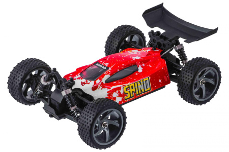 фото Радиоуправляемая модель Багги 1:18 Himoto Spino E18XB Brushed (красный)