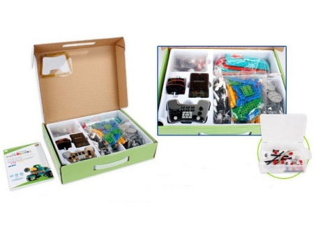 фото Конструктор STEM с пультом HIQ R721 4-в-1 (танк, рыцарь, жук, формула-1)