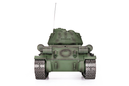 фото Танк на радиоуправлении 1:16 Heng Long T-34 с пневмопушкой и и/к боем (Upgrade)