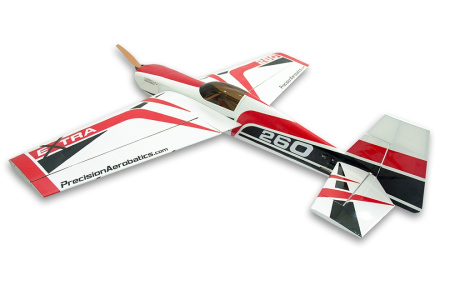 фото Самолёт радиоуправляемый Precision Aerobatics Extra 260 1219мм KIT (красный)