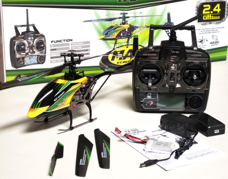 фото Вертолёт на радиоуправлении 4-к большой WL Toys V912 Sky Dancer