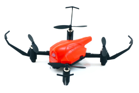 фото Квадрокоптер детский Wowitoys Space Racer H4816 с удержанием высоты и ИК-боем (красный)