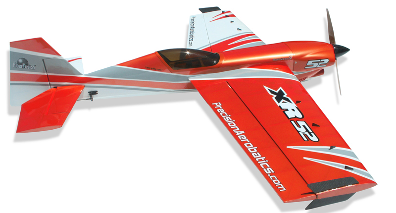 фото Самолёт радиоуправляемый Precision Aerobatics XR-52 1321мм KIT (красный)