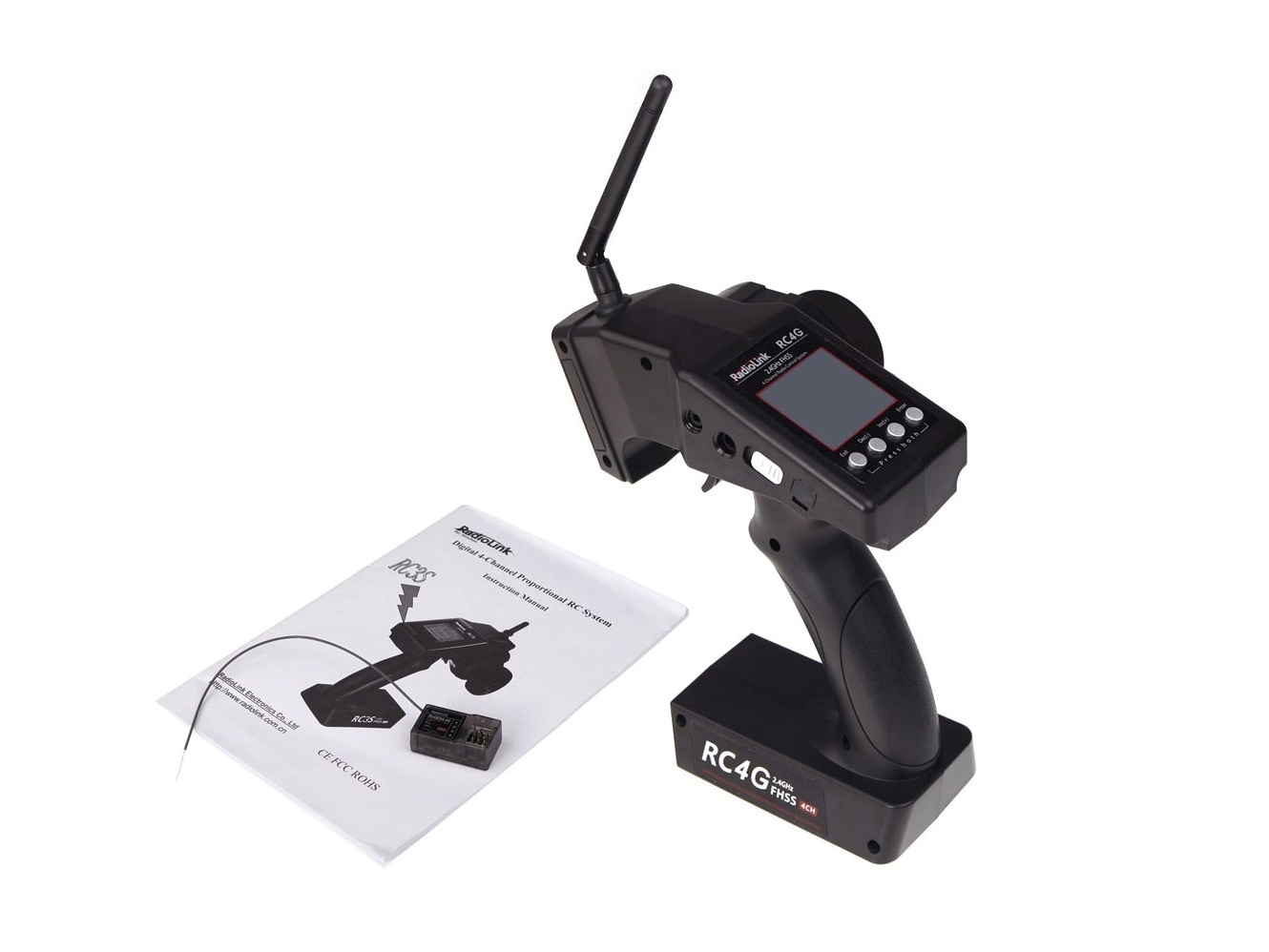 фото Аппаратура управления 4к Radiolink RC4G с приемником R4EH-G с гироскопом